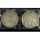 GB Crowns (2): 1887 x2 toned EF