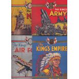 Ephemera, 5 trade booklets issued with boys magazines, The King's Empire (Rover), The King's Navy (