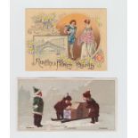 Trade cards, Huntley & Palmers, two sets, Children of Nations (white border) & Shakespeare Series.