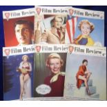 Cinema, a collection of six Film Review magazines, all 1951, May, June, Sept, Oct, Nov & Dec (gd) (