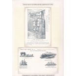 Postal History, P. Jones Collection, 'Penny Post Series' cards (4), sold in aid of Rowland Hill