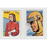 Trade cards, Calvert Dan Dare (18/25 plus 5 duplicates), Clevedon Confectionery Dan Dare type