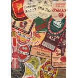 Beer Labels, a mixed selection of 20 labels, various shapes, sizes and manufacturers inc Style &