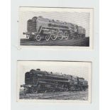 Trade cards, O'Carroll Kent Ltd, Railway Engines (25/50) (gd)