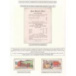 Postal History, P. Jones Collection, Parcel Post/Express Service interest, selection c/m on 4 sheets