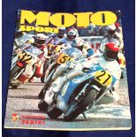 Sticker album, Panini, Moto Sport, 1979 (complete) (vg)