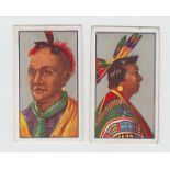 Trade cards, Fry's, Red Indians (20/25, missing nos 1, 2, 14, 19 & 25) (gd/vg)