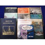 Books, Lighthouses & Lifeboats, collection of approx 60 books & booklets (plus a few cuttings),