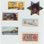 Trade cards, Lyon's Maid, 12 sets inc. Famous People, Pop Stars (shaped), Train Spotters, Wings of