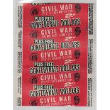 Trade card wrapper, A&BC Gum, Civil War News (gd) (1)