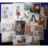 Trade cards, a collection of approx 90, 19th century onwards, Continental trade cards, various