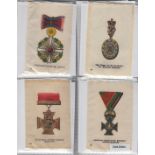 Tobacco silks, L. Youdell Collection, ITC, Orders & Military Medals (52/55, plus 2 variations,