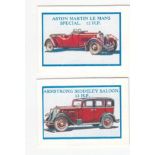 Trade cards, L. Youdell Collection, Thomson, Motor Car Cards, 'K' size (99/100, missing Invicta