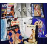 Glamour magazines/booklets, 1950's onwards, inc. Rendezvous Modelling, Review Studio News, Nus