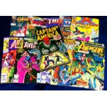 Comics, Marvel, selection of various titles with dates ranging from the late 1960's onwards, mixed