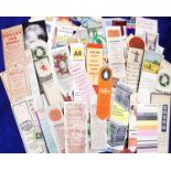 Bookmarks, a collection of 250+ bookmarks, various ages and subjects including insurance