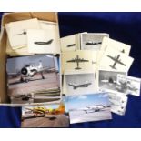 Ephemera, Aviation, a collection of approx 800 aircraft identification cards, photo's and