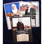 Calendar's, three illustrated Calendars, issued by Chas Thurnam & Sons, Printer's of Carlisle,