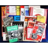 Football, selection, mostly 1950's onwards inc. Handbooks & Club publications (12) inc. Handbooks,