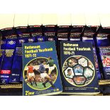 Football annuals, Rothman's Yearbooks, softback editions, a complete run, no 1 to no 45 (a few