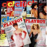 Glamour magazines, a collection of 50+ adult glamour magazines, mostly 1980's onwards, various