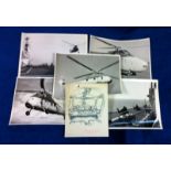 Ephemera, Aviation, a selection of 29 photo's including Westland Wessex, Westland Helicopter's, in