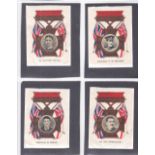 Tobacco silks, L. Youdell collection, Phillip's (Anon), Victoria Cross Heroes 2 (with flags), 'M'