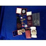 Badges/Medals etc P Jones Collection, a selection of approx 20 items including George V Coronation