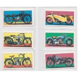 Trade cards, three sets, Sweetule, Motorcycles Old & New (50 cards), Historical Cars & Cycles ('K'