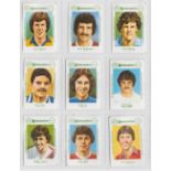 Trade issue, Cornish Match Co, Footballers, 3 sets, Series 1, 2 & 3 (18 matchbox labels in each