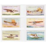 Cigarette cards, 2 sets, Lambert & Butler, Aviation (25 cards) & Will's, Aviation, (50 cards), (