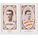 Trade cards, Filshill, Footballers, two cards, Joe Cassidy, Celtic and L McMillan, Hamilton