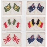 Tobacco issue, Will's, Australia, Flags (Lace), 'M' size (set 13 lace cards) (gd)