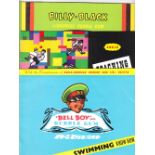 Trade card albums, Anglo-American Chewing Gum, 3 albums, 'Billy Black' Animal World gift folder