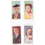 Trade cards, Mars, a collection of 5 sets, Famous Film Stars, Famous Aeroplanes, Pilots &