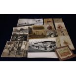 Photographs, mixed selection of 65+ b/w photos, early 1900's onwards inc. Family portrait cabinet