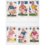 Trade cards, Football, Donaldson's, Sports Favourites, 287 different cards, all football subjects,