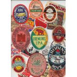 Beer labels, a selection of 21 labels from various Breweries, including 1 Whisky and 3 from Malta,