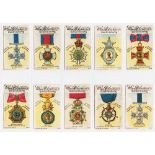Trade cards, MacRobertson's, Naval & Military Decorations (10/24) (2 fair, rest gd)