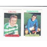 Trade cards, A&BC Gum, Footballers (Did you know?, Scottish, 1-73) (set, 73 cards) (vg)