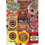 Beer labels, a quantity of approx 600 labels in heavy duplication including John Smith's (200),