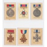 Trade cards, Robertson's, Medals, 6 cards, 1914 Star, Distinguished Conduct Medal, Distinguished