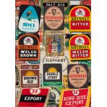 Beer labels, accumulation of approx 950 labels, contents and pre-contents issues, in heavy
