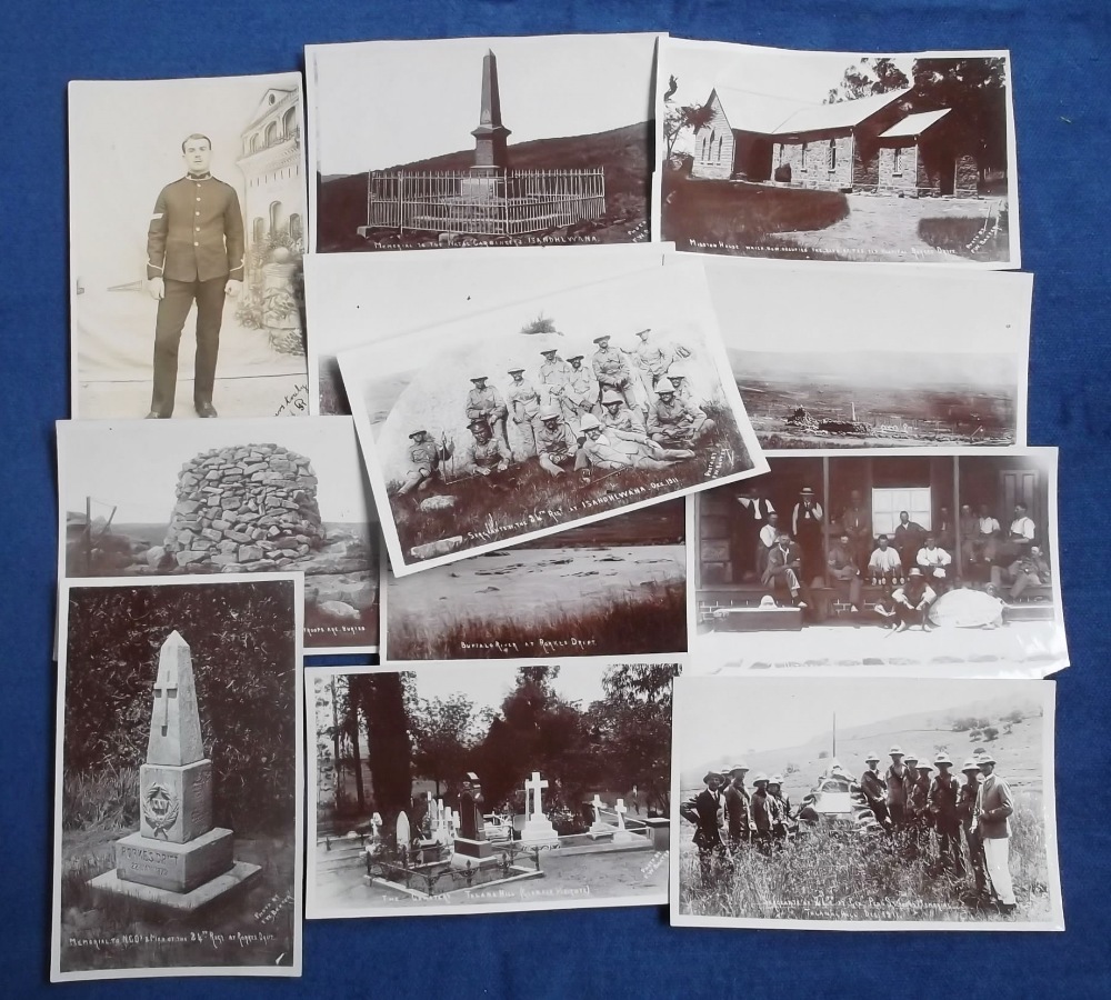 Photographs/Military, a selection of 12 b/w photographs, all postcard size, from South Africa