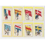 Tobacco silks, L Youdell collection, an album containing a selection of Military and flag-related