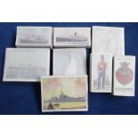 Cigarette cards, Naval & Shipping, a collection of 8 sets, Player's, British Naval Craft, & Racing