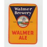 Beer label, Thompson of Kent, Walmer Brewery, Walmer Ale, v.r, (gd/vg) (1) scarce