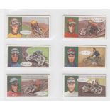 Cigarette cards, Sport, Ogden's, three sets, Famous Dirt Track Riders (25 cards, gd), Trick