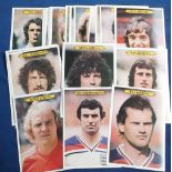 Trade cards, Topps, International Footballers, XL size, circa 1970 (set, 30 cards) (vg)