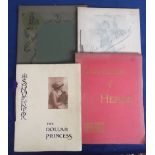 Theatre programmes, 4 special souvenir programmes for 'The Dollar Princess', Daly's Theatre 1910, '